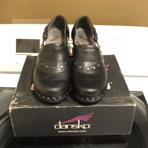 Dansko size 38 Ryder full grain black